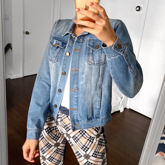 💙 ACTIVE USA BLUE JEAN JACKET! - Picture 5 of 13